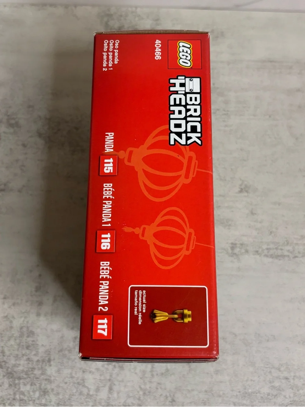 Lego BrickHeadz Chinese New Year Pandas Set (#40466)